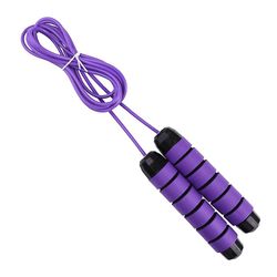 Jump Rope Hurtig hastighed Jumping Reb Kabel med kuglelejer Lilla