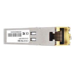 2.5G SFP -moduuli 2500M optinen portti, kääntyvä RJ45 Ethernet-porttiin, gigabitin 1000M vastaanottomoduuli, 100 M Hopea