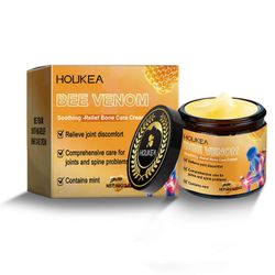 Lievittää nivelkipua Mehiläismyrkkyvoide Nivelkipuhoito Rauhoittava hierontavoide käsille, jaloille, lihaksille 1pc