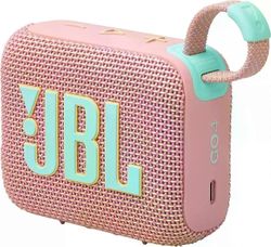 LX-JBL Go 4 Bluetooth-kaiutin-vaaleanpunainen