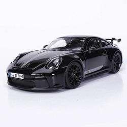 Redkid Maisto 1:18 2022 Porsche 911 GT3 Limited oranssi keltainen metalliseos automalli klassinen staattinen painevalettu malli kokoelma lahja lelu...