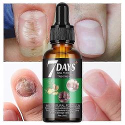 7 päivän kynsisienihoito, 7 päivän kynsien kasvu ja seerumin kynsien vahvistaminen, kynsien korjausliuos, terveiden kynsien palauttaminen 1pcs
