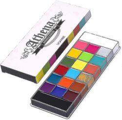 Öljypohjainen kasvopaletti - Lar Deep Pan, 20 Sfx meikkilava Sfx meikkipaletti () YoGu