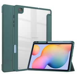 Darmowade Samsung Galaxy Tab S6 Lite taske med S Pen holder, Auto Wake / Sleep, Stand Holder, slank Smart Shockproof Cover til Samsung Tab S6 Lite ...