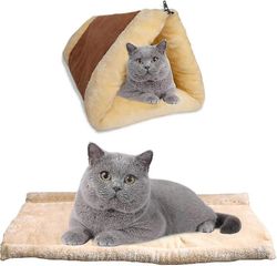 Bn-itselämmitteinen peitto kissoille ja koirille, koko: 90x59cm, innovatiivinen ja ympäristöystävällinen lämmitysmatto, 2 yhdessä putkessa kissanma...