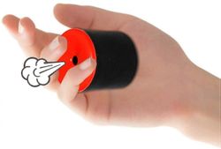 Pierukoneet, uutuuspuristus Luo pieruääni Pieru Pooter Gag Punainen