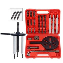 Laakereiden purkuvetäjä Sisäreiän vedtimen poistotyökalu Kolmileukainen vedinsarja