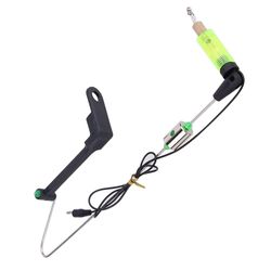 Fiske Karpe Fiske Bite Alarm Hanger Swinger Led Opplyst Indikator Holdbare fiskeverktøy Accesso Grønt lys