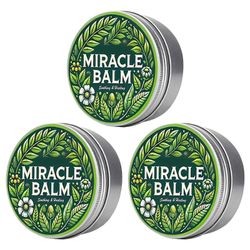 Yrttibalsami nivelkipuihin rauhoittava hierontavoide ulkoiseen käyttöön 3pcs