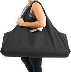 Mikasa Lynlås Yoga Mat Taske sort