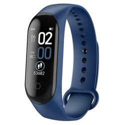 Liltop Bluetooth Smart armbånd Watch Sports Fitness Tracker Sleep Puls blodtryk Monitor Blå