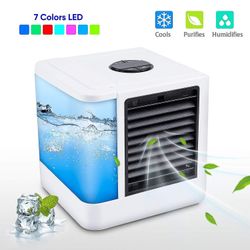 Suren Mini Air Cooler Air Personal Space Køler den hurtige nemme måde at køle luftkøling fan til kontorlokaler