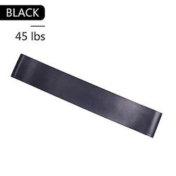 Rubber Bands Niveauer Yoga Sport Training Bands Finpudse Workout Loops Latex elastik til Bands Fitness Equipment Unisex Sort