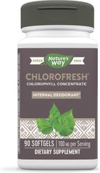 Nature's Way Chlorofresh sisäinen deodorantti, pehmeät geelit, 90 ea