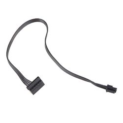 MINI 4 Pin to Single SATA -liitäntä SSD-kiintolevyaseman virtalähdekaapeli Lenovo M410 M415 B415 510S 510A emolevypalvelimelle