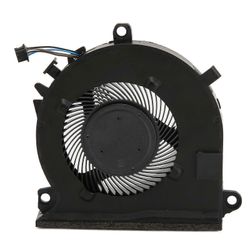 CPU-tuuletin 4-nastainen liitin alumiini ABS DC 5V 0.5A kannettavan tietokoneen korvaavat tuulettimet HP Pavilion Gaming 15 EC: lle 15 EC0013DX: lle