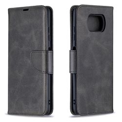 Gangxun Læderetui til Xiaomi Poco X3 Nfc Sort