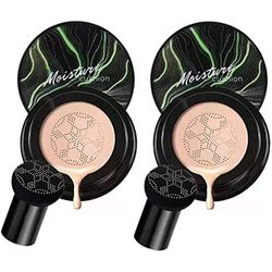 2st Mushroom Head Air Cushion Cc Cream Natural Moisturizing Full Coverage Foundation Brightening Pigment Bb Cream Matte Foundation Set Gift För Kvi...