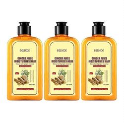 1/2 / 3 kpl inkivääri hiusten kasvushampoo, inkiväärishampoo, hiusten kasvushampoo naisille miehille, vahvista hiuksia 100 ml 1 kpl