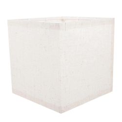 Kangas Lampun varjostin Yksinkertainen lampunvarjostin Pöytävalaisin Kansi Riippuva lampun varjostin Neliö Lampunvarjostin(E27)