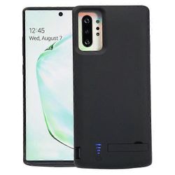 E39-yhteensopiva Samsung Galaxy Note 10 Plus 4G puhelimen laturin takakotelon kanssa Pehmeä TPU Edge 6000mAh laajennettu akku virtapankki F:llä Mon...