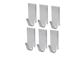8pcs rustfrit ståltowel kroge