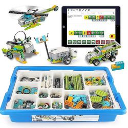 2022 Nye høyteknologiske deler Wedo 3.0 Robotics Construction Set byggeklosser kompatible med Wedo 2.0 pedagogiske DIY-leker