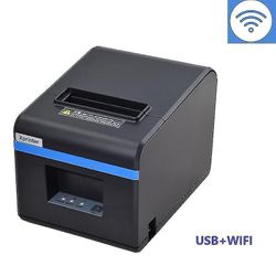 Termisk kvitteringsprinter 80mm med automatisk skærer til pos-computer mobiltelefon usb / ethernet / usb + bluetooth / usb + wifi billetprinter N16...