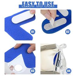 5 kpl nenätyyny CPAP-naamiolle CPAP-nenätyyny CPAP-koneelle Estä nenäsillan arkuus Ihon punainen Sininen