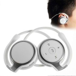 A6 Sports Bluetooth 4.0 stereokuulokkeet kaulapantakuulokkeet handsfree-kuulokkeet mikrofonilla Valkoinen