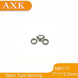 Udsalg Ankomst Gratis forsendelse 10 stk Abec -3 Mr117 Åben 7x11x2,5 mm Type Miniature Kuglelejer L-1170