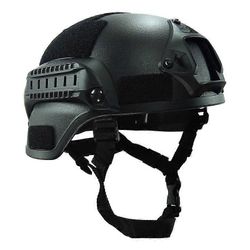 unbrand MICH 2000 Military Airsoft -kypärä Taktinen armeija Taistelupääsuoja Wargame Paintball -kypärät Varusteet Uusi Musta