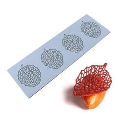 Silikonit Materiaalit Lehden muoto Suklaakoristemuotit Leivonta Fondant Kakku Muotit Kynttilä Saippuamuotit kotileivontaan 3