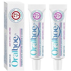 Termoplastinen hammasproteesiliima pitkäkestoinen hammasproteesi-reliner-liimavoide kiristyshammasproteesien asentamiseen 1/2/3kpl 2pcs