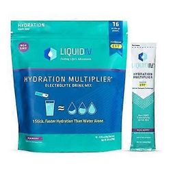 Liquid I.V Nestemäinen IV Hydration Multiplier Elektrolyyttijuomasekoitus Acai Berry 16 pakettia 16 Packets