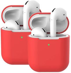 AIR 2X etui til AirPods cover skins (AirPods 2 rød)