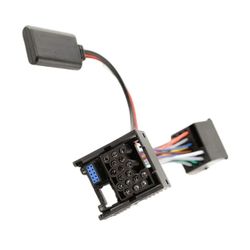 Bluetooth Musik -sovitin Bmw E46 E39 E38 Business Bm24 Rundpin (1kpl)( musta)