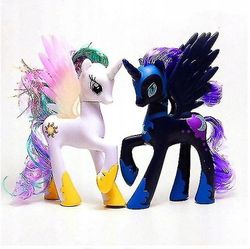 2stk My Little Pony Princess Luna Celestia sæt