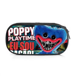 Sztxj Unikko leikkiaika Opiskelijan kynälaukku Unikko leikkiä suuren kapasiteetin paperitavaralaatikko Kynälaukku (E)