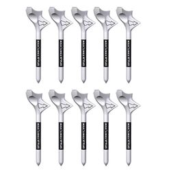 10kpl Golf Tees Wear Ant kannettava vino insertti Vähennä Frict 10 des Golf Ball Tees G