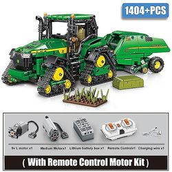 Technic John Deere traktor | John Deere traktorsæt - 1404stk bygning - RC-model