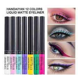HANDAIYAN värikäs nestemäinen eyeliner vedenpitävä pitkäkestoinen matta silmänrajauskynä valkoinen sininen vihreä