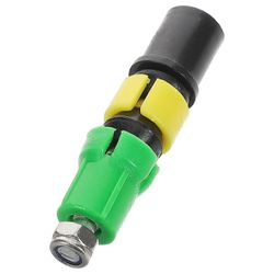 Vaelluskepin osat Iskuja vaimentava paisuntaputki vuorikiipeilyyn Sisäinen lukko Muovi Metalli 1kpl Vihreä 6.00X1.70X1.70CM