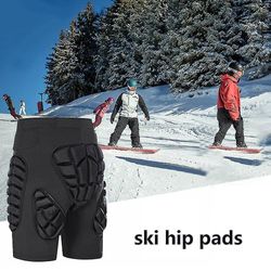 Vinter Ski Skating Bukser Utendørs Sport Ski Shorts Hip Armor Ski Snowboard Skating Bukser Motorsykkel Shorts Ski Hip Pads.c XXL