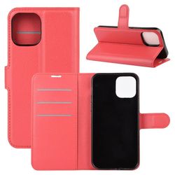 König Taske Mobiltelefonbeskytter til Apple iPhone 12 Mini Case Cover Case Cases Kofanger Rød