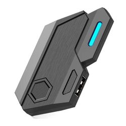 Gamepad Mobile PUBG -ohjain Pelinäppäimistö Hiiri Muunnin Bluetooth IOS Android Game Adaptille Musta