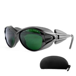 Punaisen valon hoitolasit, laserkestävät lasit IPL 200-2000nm, silmien suojaus Musta