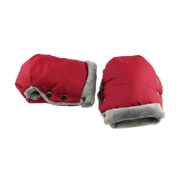 Barsinfi Vinter håndvarmer, varme handsker, beskyttelseshandsker, baby klapvogn tilbehør Rose Red
