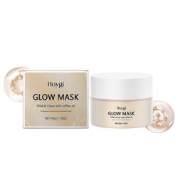 unbrand Hoygi Brightening Mask Puhdas, kosteuttava, kosteuttava ja kirkastava iho kannettava kasvonaamio