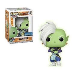 Funko POP - Vinyyli POP-figuuri - Zamasu, Neon + POP-suojaus